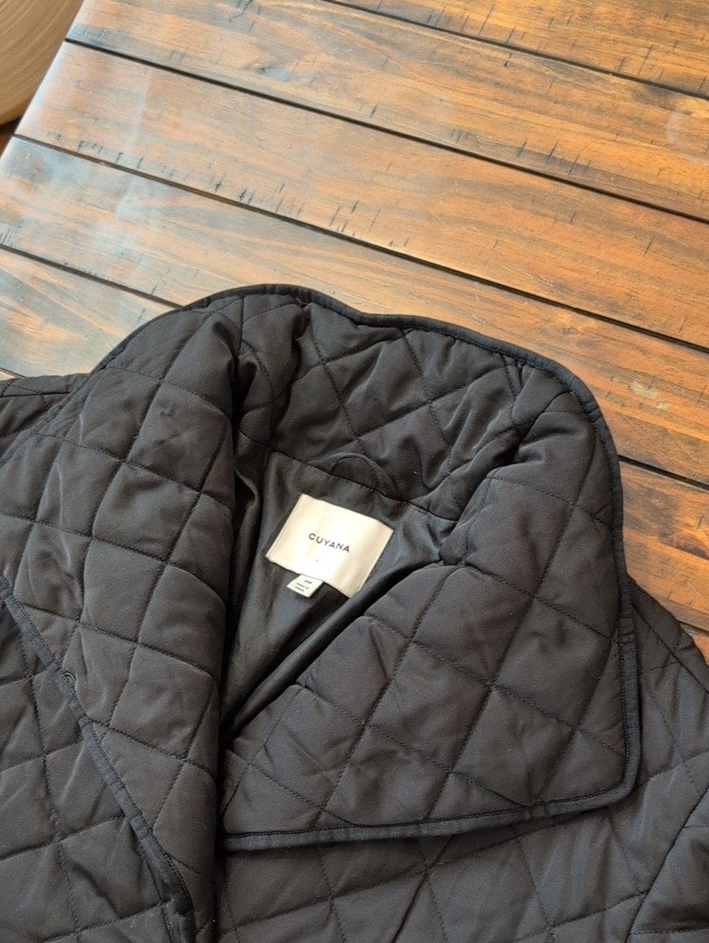 Cuyana Quilted Wrap Puffer Jacket - Picture 5 of 12